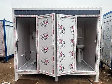 kantiner satisi: Metal karkaslı, sendviç panelli mobil sanitar konteyner - İkili — 3