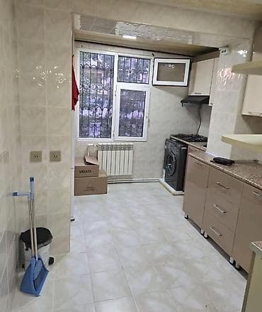 3 otaqlı mənzil – tam mebel və texnika ilə - Geniş qonaq otağı — 4