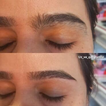 qaş sabitləyici qiymeti: Qaşların düzgün ölçü götürülərək səliqəli alınması xidməti təklif — 4