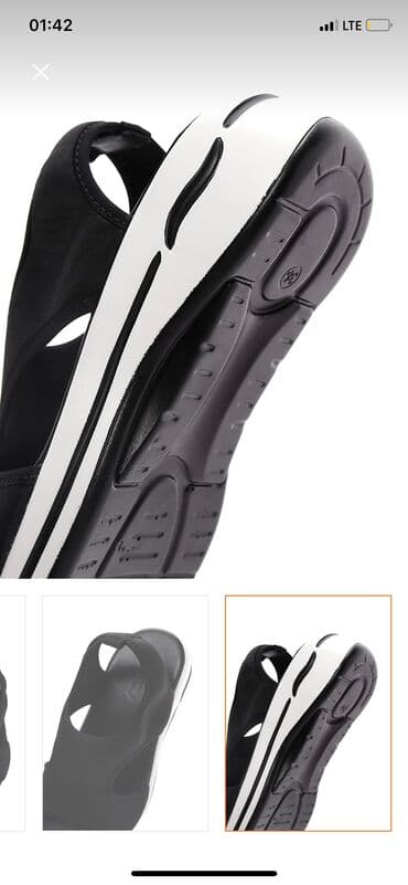 босоножки 27 размера: Размер: 39, цвет - Черный, Новый — 4