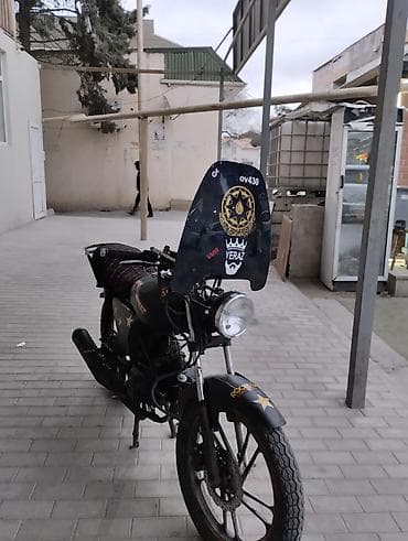 ucuz moped satisi: Moped/Motosiklet – şəhər içi sürüş üçün praktik model - Rəng: qara — 7