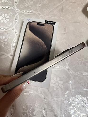 iphon 16 pro: IPhone 15 Pro, 256 GB, Graphite, Face ID — 2