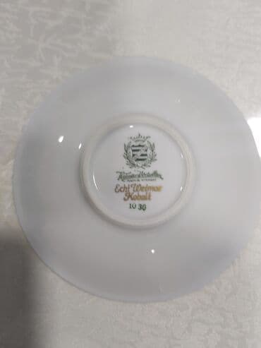 kofe servisi: Qəhvə dəsti, rəng - Göy — 5