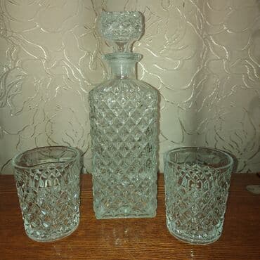 suse saxlama qablari: Rəng - Ağ, Xrustal — 1