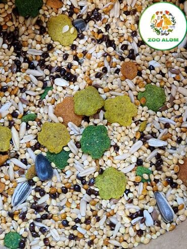 en ucuz uc: Tutuquşu yemi.(papuqay yemi) Yüksək keyfiyyətli tutuquşu yemini sizə — 10