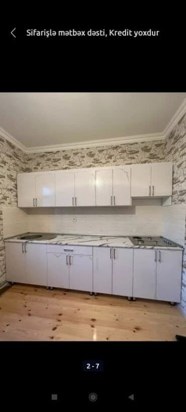 hazir metbex mebelleri: Sifarişlə hazırlanmış müxtəlif ölçülü mətbəx mebelləri. Rəng və dizayn — 20