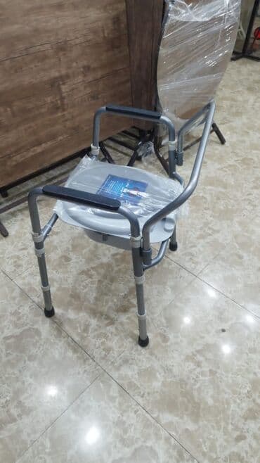 унитаз для инвалидов переносной: 🩺Əsa (çəlik) böyüdüb kiçiltmək olur 20 AZN (çatdırılma ödənişli) — 4