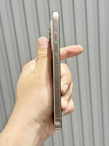 iphoneler: IPhone 16 Pro, 128 GB, Desert Titanium, Zəmanət, Simsiz şarj, Face ID — 5