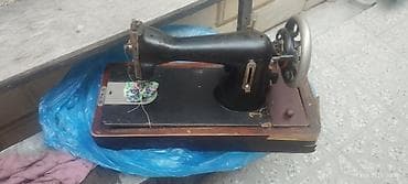 dikis masini: Qədimi original Union markalı Singer 15 tikiş maşını. Ailə — 4