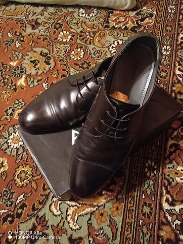 kambat salvar: ALDO kişi klassik ayaqqabısı - Rəng: qara - Model: bağlamalı, kap-toe — 2