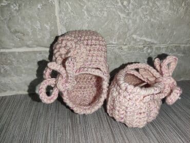 Dəstlər: Pinetka papıç, körpə uşaq üçün ayaqqabı. Əl işi. Sifariş qəbul — 3