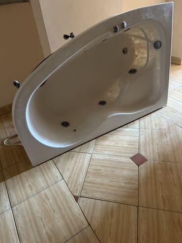 Пиломатериалы: Hidromasajlı künc vanna. Cakkuzisini heç işlətməmişik yalnız vanna — 1