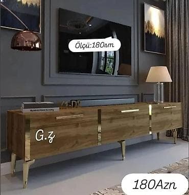 tvi alti: Yeni, Düz TV altlığı, Polkalı, Laminat, Azərbaycan — 9