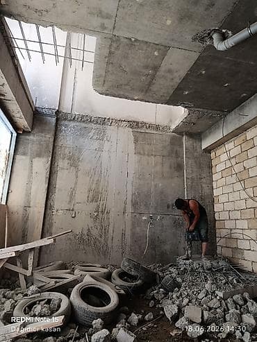 demir qapi gence: Beton kəsmə xidməti - Divar, döşəmə və tavanlarda dəqiq və səliqəli — 8