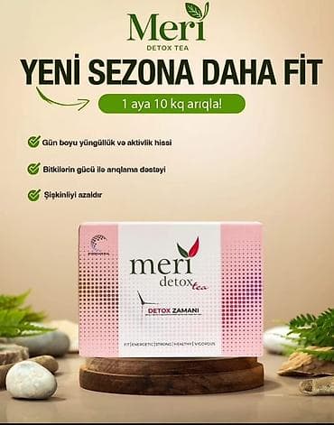 Məhsul: Meri Detox Tea – “Detox Zamanı” - Yeni sezona daha fit