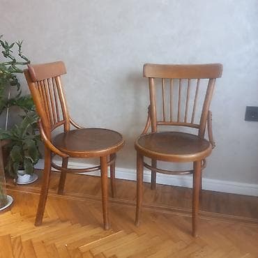 antik stul: Mətbəx üçün, Qatlanmayan, Stul — 6