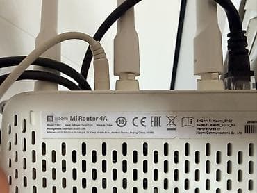Modemlər və şəbəkə avadanlıqları: Xiaomi router 4A gigabit, global versiya. Ideal veziyyetde, tezeden — 3