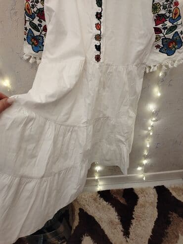 ağ qadın ətəkləri: Paltar M razmer — 3