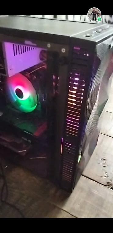 notebook kreditle satisi: Oyun ucun yaxsi secim RGB işıqlı stolüstü kompüter seti - Korpus — 2
