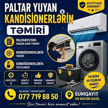moyka 50 qəpik: Servis – kondisioner və paltaryuyan maşınlarla bağlı peşəkar xidmətlər — 1