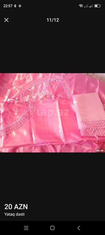 yastiq uzu: Yataq üçün Yeni rəng - Çəhrayı Yataq örtüyü, Pulsuz çatdırılma — 7