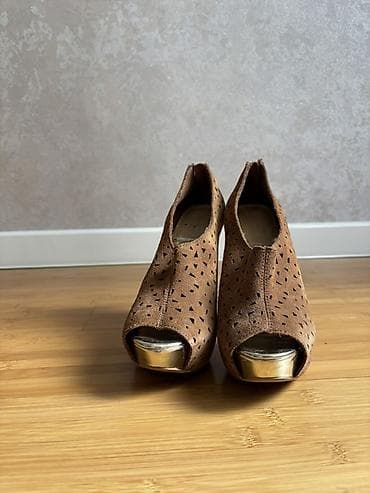 Bershka, Ölçü: 37, rəng - Qəhvəyi, İşlənmiş — 1