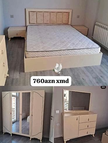 divar refleri: İkinəfərlik çarpayı, Yeni — 1