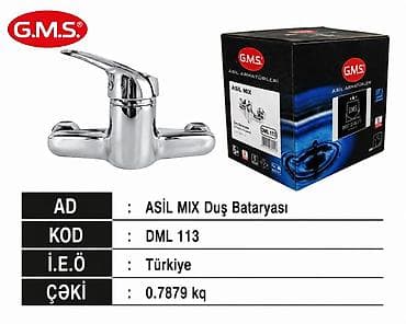 G.M.S. ASİL MIX Duş Batarıyası - Model/kod: DML 113 - Mənşə: Türkiyə lalafo.az -da G.M.S. ASİL MIX Duş Batarıyası - Model/kod: DML 113 - Mənşə: Türkiyə