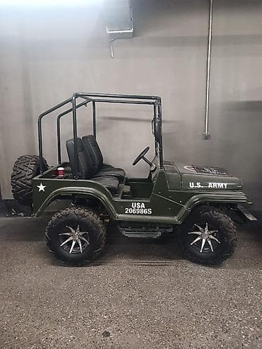 Avtomobil satışı: Mini hərbi tərzli off-road buggy/jeep Xüsusiyyətlər: - 2 nəfərlik — 3