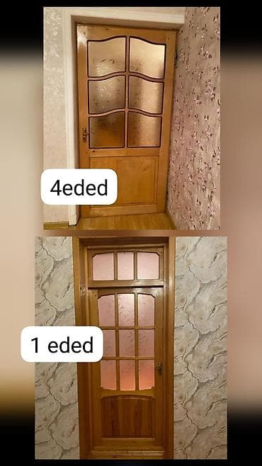 5 eded qapi satilir bir ededi 50 azn olcu Eni 1metr hündürlük 2 unvan