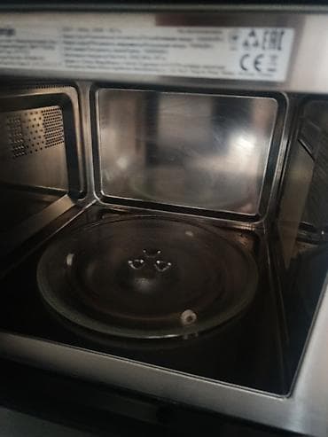 samsung mikrodalğalı soba: Mikrodalğalı soba Gorenje, Quraşdırılan, Mikrodalğalar ilə, rəng - Qara, Yeni — 3