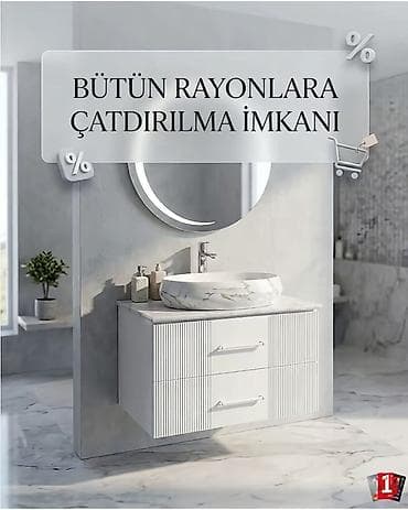 dola: Mətin İnşaat – hamam mebel və aksesuarları - Müasir dizaynlı moydadır — 2