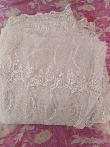 vinil divar kağızları: Tül pərdə eni ;3 metr, uzunu 2,85 sm.Hazırdır.Zakaz tikdirmişəm — 6