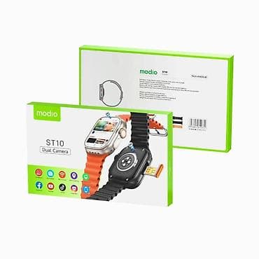 modio m58: Yeni, Smart saat, Modio, Sim kart, rəng - Qara — 1