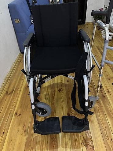 hasalar: Manual əlil arabası + gəzinti çərçivəsi + qoltuqağacı komplekti Əlil — 3