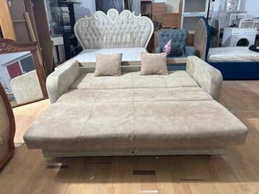 серая мебель: Диван, Раскладной, С подъемным механизмом, Платная доставка — 3