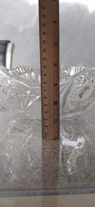 meyve qabı: Xurustal meyvə qabı Təzədir 2ədəd biri 20 manat Nərimanov metrosunun — 3