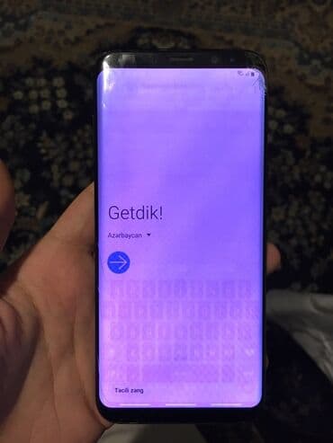 Çəngəllər: Samsung Galaxy S8 Plus, 64 GB, rəng - Qara, Barmaq izi, Face ID — 1