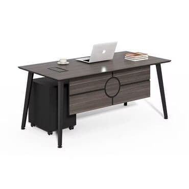 стол для руководителя: Müasir ofis masası – menecer/iş masası - Dizayn: Minimalist və — 1