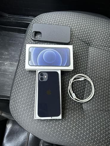 iphone 7 plus ekran qiymeti: IPhone 12, 64 GB, Qara, Face ID — 1