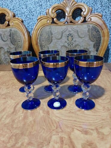 Stəkanlar, rəng - Göy