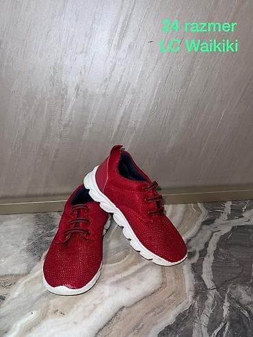 Rəng - Qırmızı Krossovkalar, Ölçü: 24, Oğlan üçün lalafo.az -da Rəng - Qırmızı Krossovkalar, Ölçü: 24, Oğlan üçün