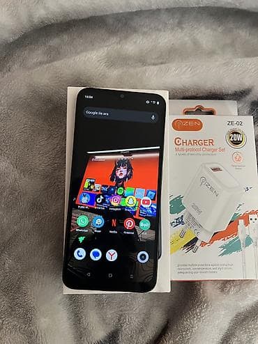 kgtel telefon: Realme C30, 64 GB, rəng - Boz, Barmaq izi, Face ID — 7