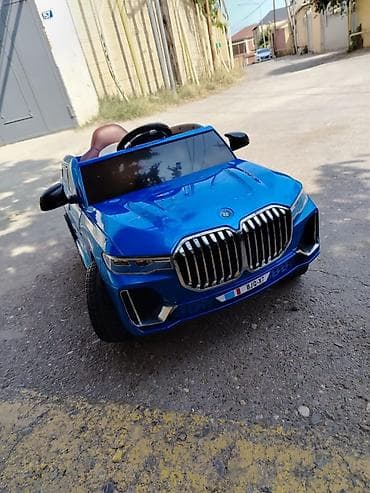 elekt: Uşaq üçün elektriklə işləyən minik maşını - Rəng: parlaq mavi - — 1