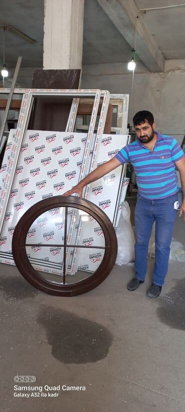 sebeke pencereler: Arko pəncərə açılan ve şebekeli 99x99 sm 160 man istenilen ölçüdə — 1