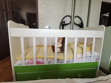 gence tort instagram: Oğlan və qız üçün, Dördbucaq, Beşik, Dəstsiz, Matrassız, Yellənmə mexanizmsiz — 2