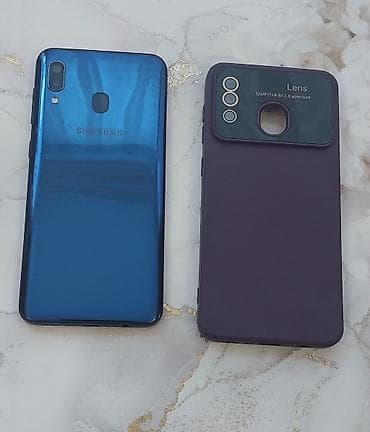 sazz lite modem: Samsung Galaxy A20, 32 GB, rəng - Göy, İki sim kartlı — 2