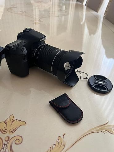 eos 60d: Canon EOS 60D DSLR fotoaparat dəsti Ideal veziyyetde: 2 eded — 1