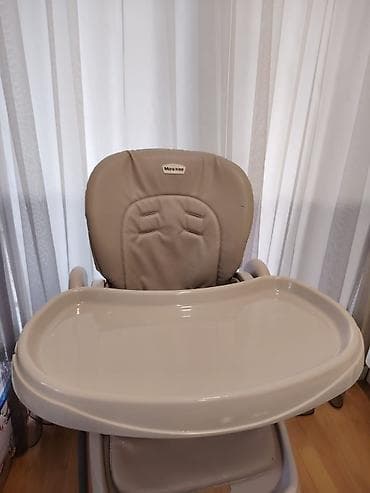 uşaq üçün yemək masası: Uşaq yemək stulu – More Kiss - Rahat və hündür arxa dayaqlı oturacaq — 2