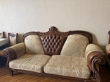 kreslo: Divan və kreslo. Yaxşı vəziyyətdə. Əlaqə nömrəsi 050 392 92 29 və ya — 1